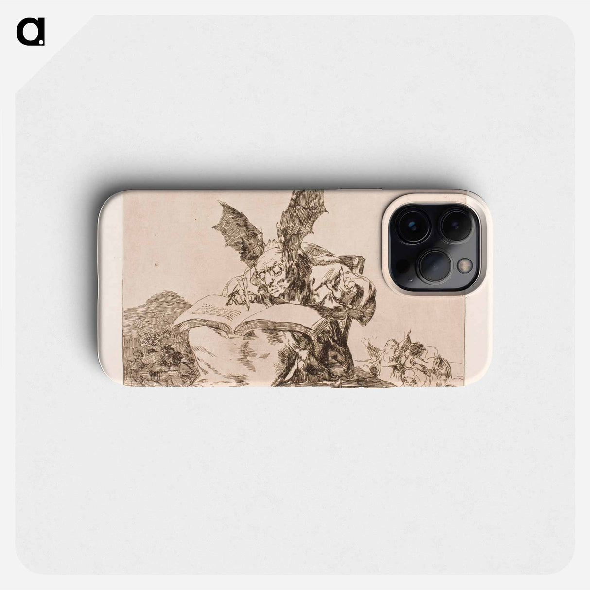 Towards Almenwellet - Francisco de Goya Phone Case.