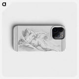 A Study for Two Nymphs - フランソワ ブーシェ Phone Case.