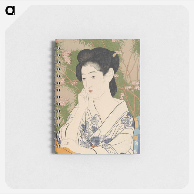 アートメモ帳-Woman at a Hot Spring Hotel
 - 橋口 五葉 Memo.