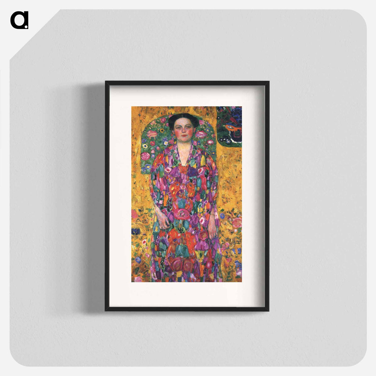 Portrait of Eugenia Primavesi - Gustav Klimt Poster.