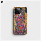 Portrait of Eugenia Primavesi - Gustav Klimt Phone Case.