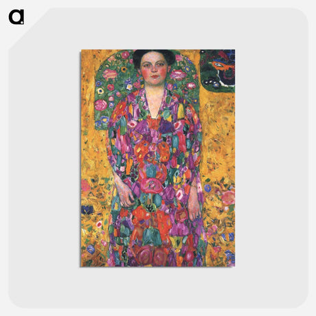 アートポストカード-Portrait of Eugenia Primavesi - グスタフ クリムト Postcard.