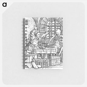 アートメモ帳-Death and the Miser, from The Dance of Death - ハンス ホルバイン Memo.