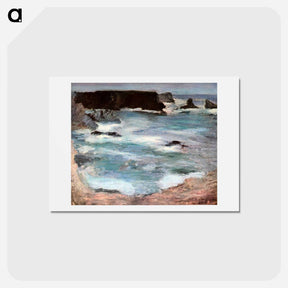 アートポストカード-Rochers Á Belle Ile - アンリ マティス Postcard.