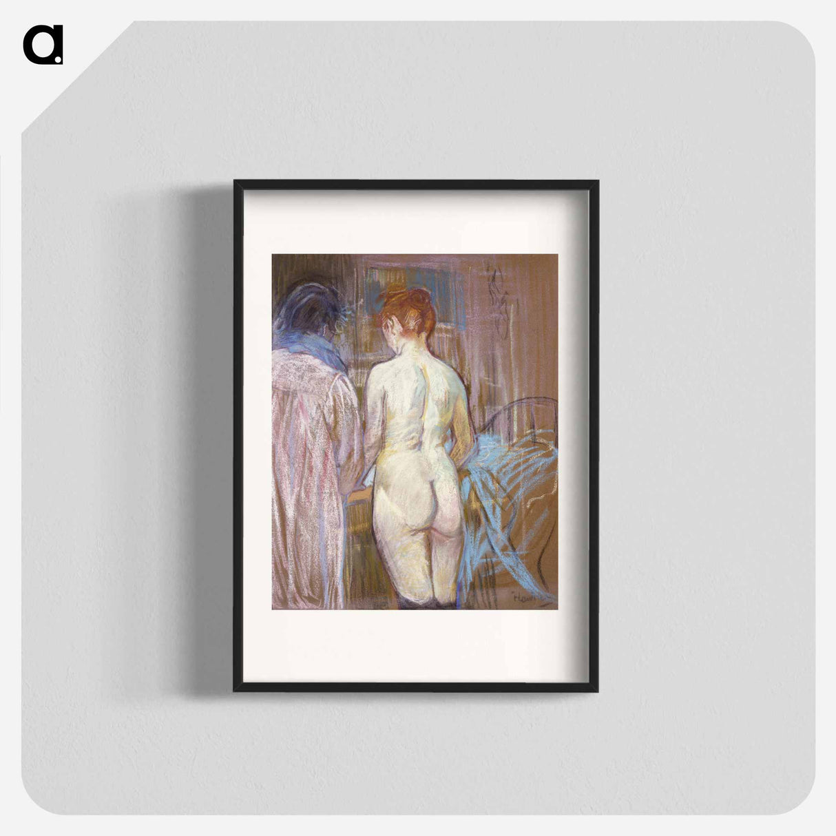 Prostitutes - Henri de Toulouse-Lautrec Poster.