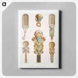 アートパネル-Egyptian Art Objects
 - エジプト美術史 Canvas.