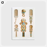 アートポストカード-Egyptian Art Objects
 - エジプト美術史 Postcard.