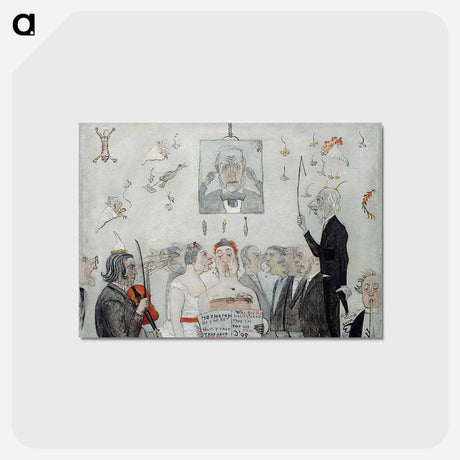 アートポストカード-At the Conservatory - ジェームズ アンソール Postcard.