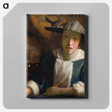 Girl with a Flute - Johannes Vermeer Canvas.