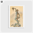 アートポストカード-Sketch of Cellini's "Perseus" - ジョン シンガー サージェント Postcard.