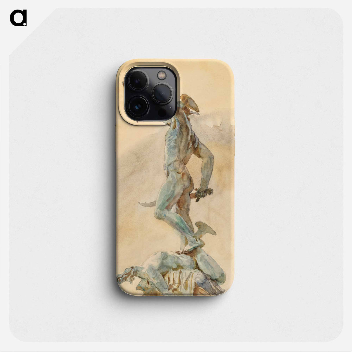 Sketch of Cellini's "Perseus" - ジョン シンガー サージェント Phone Case.