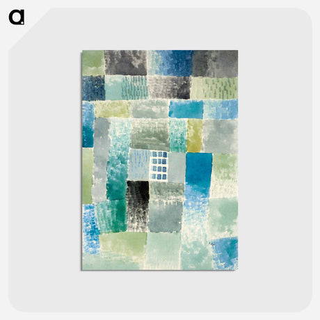 アートポストカード-First House in a Settlement
 - バーゼル美術館 Postcard.