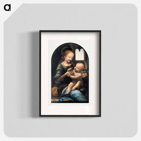 アートポスター-Benois Madonna - レオナルド ダ ヴィンチ Poster.
