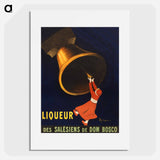 Angelus, the liqueur of Dom Bosco's sales - Leonetto Cappiello Poster.