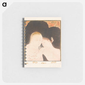 アートメモ帳-Woman hugs young man - モーリス ドニ Memo.