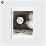アートポストカード-Strange Flower (Little Sister of the Poor) - オディロン ルドン Postcard.