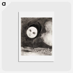 アートポストカード-Strange Flower (Little Sister of the Poor) - オディロン ルドン Postcard.