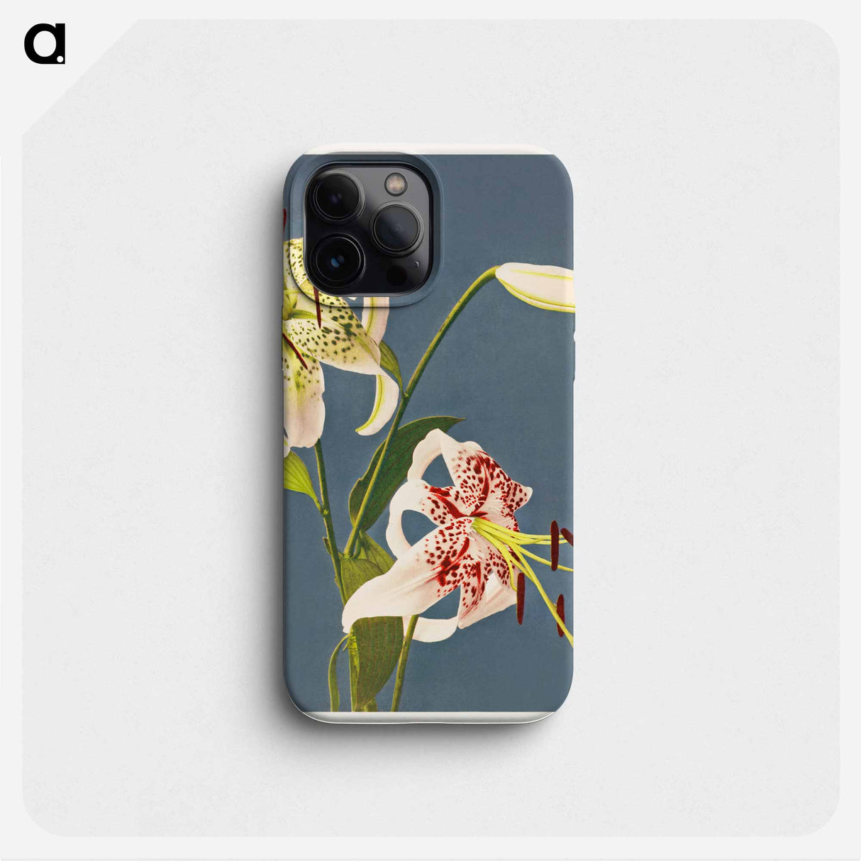 Lilies - 小川 一正 Phone Case.