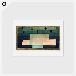 アートポストカード-The Firmament Above the Temple
 - パウル クレー Postcard.