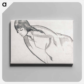 アートパネル-Study of Mrs. Nash - ポール ナッシュ Canvas.