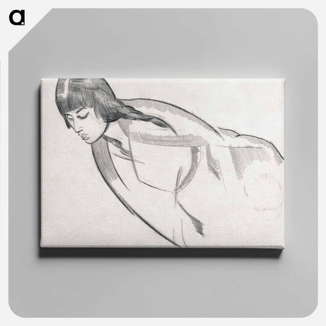 アートパネル-Study of Mrs. Nash - ポール ナッシュ Canvas.