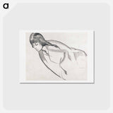 アートポストカード-Study of Mrs. Nash - ポール ナッシュ Postcard.
