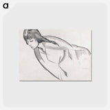 アートポストカード-Study of Mrs. Nash - ポール ナッシュ Postcard.