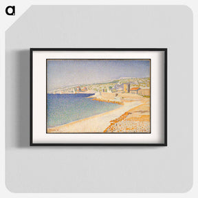 アートポスター-The Jetty at Cassis, Opus 198 - ポール シニャック Poster.