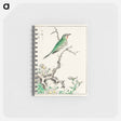 アートメモ帳-Ruby Throat and Wild Camomile
 - 鳥類図鑑 Memo.