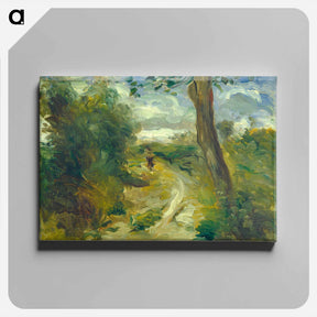 アートパネル-Landscape between Storms - ピエール オーギュスト ルノワール Canvas.
