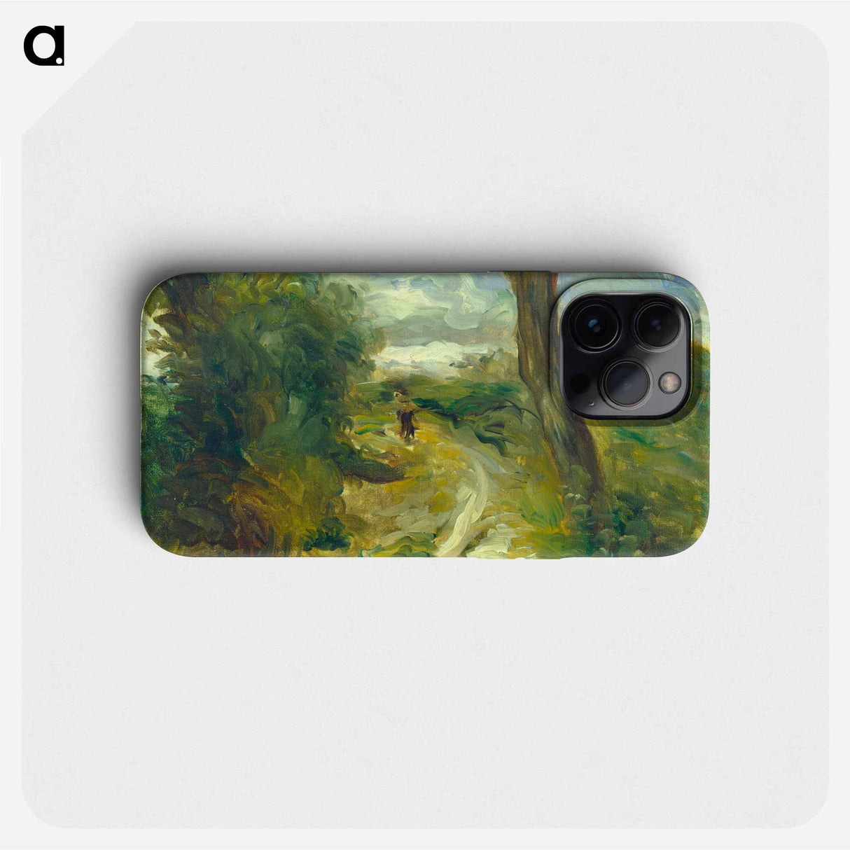 Landscape between Storms - Pierre Auguste Renoir Phone Case.