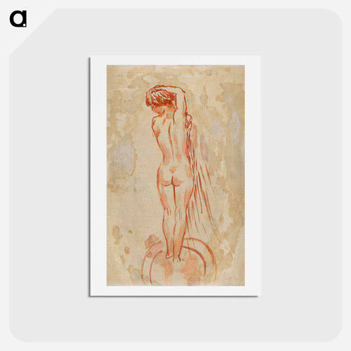 Back Nude
 - ピエール ボナール Postcard.