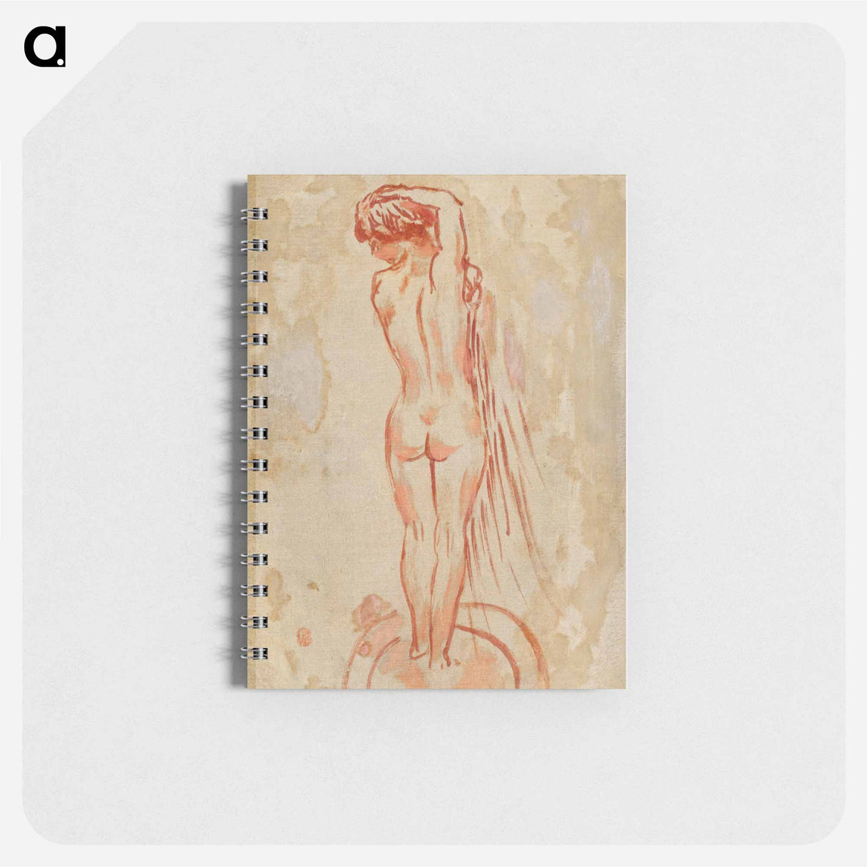 アートメモ帳-Back Nude
 - ピエール ボナール Memo.
