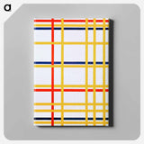 Piet Mondrian's New York City I - Piet Mondrian Canvas.