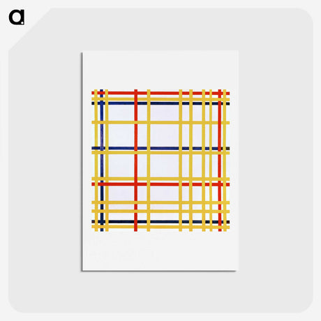 1-33_Piet-Mondrian_hagaki