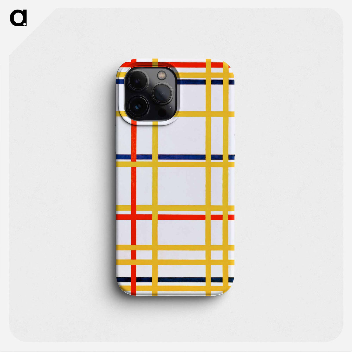 Piet Mondrian's New York City I - Piet Mondrian Phone Case.