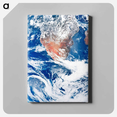 アートパネル-Earth from Space
 - 地球 Canvas.