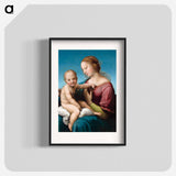 The Niccolini–Cowper Madonna - ラファエロ サンティ Poster.