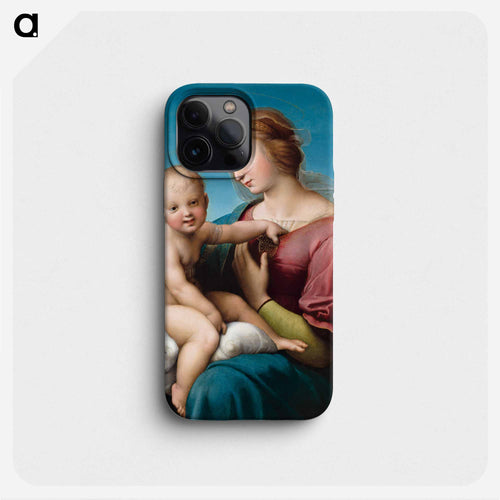 The Niccolini–Cowper Madonna - ラファエロ サンティ Phone Case.