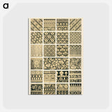 アートポストカード-Nineteenth-Century Ornament
 - 装飾の文法 Postcard.
