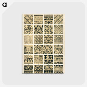 アートポストカード-Nineteenth-Century Ornament
 - 装飾の文法 Postcard.