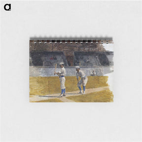 アートメモ帳-Baseball Players Practicing - トーマス エイキンズ Memo.