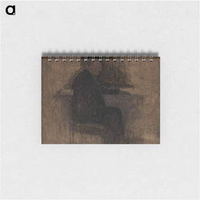 アートメモ帳-The architect Thorvald Bindesbøll - ヴィルヘルム ハンマースホイ Memo.