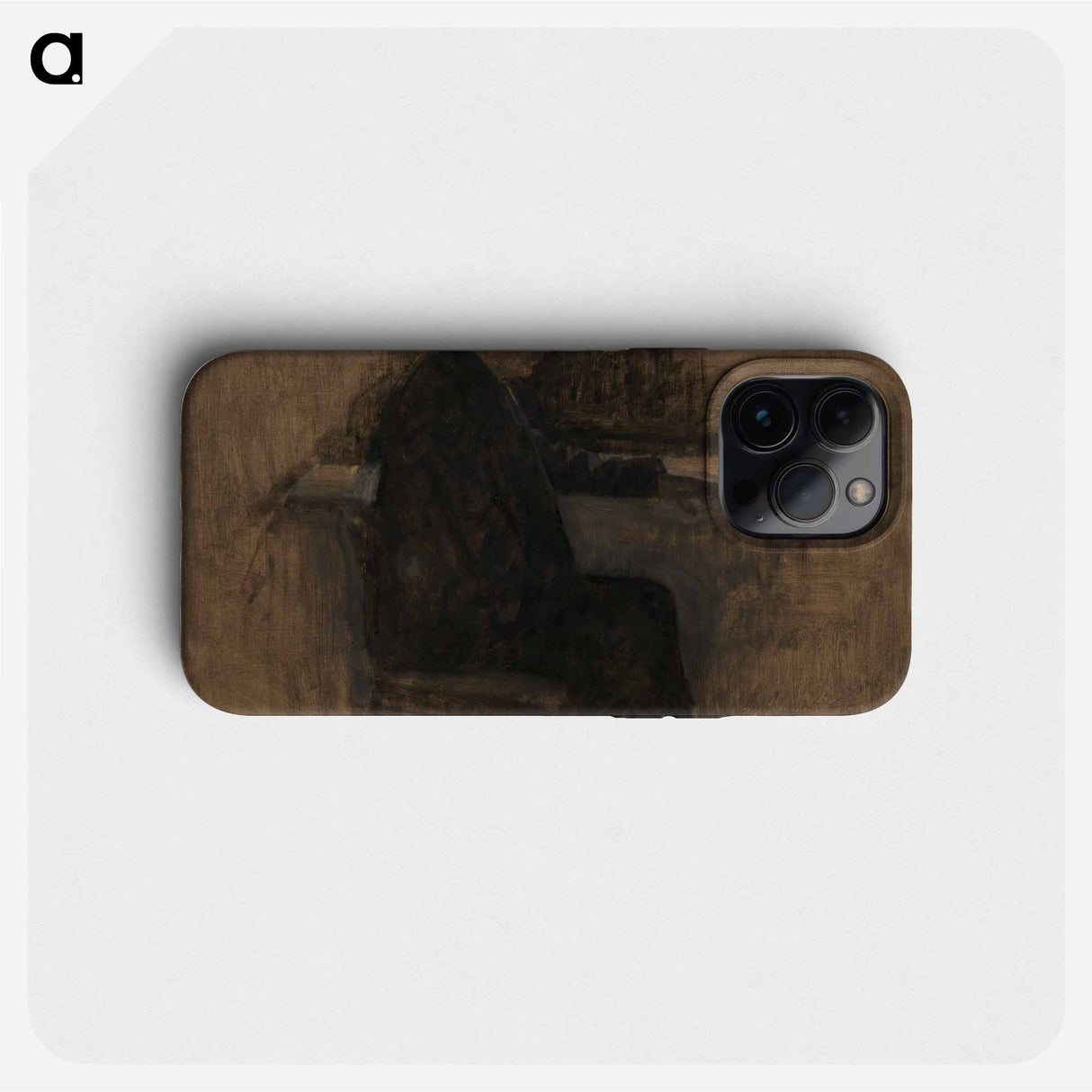 The architect Thorvald Bindesbøll - ヴィルヘルム ハンマースホイ Phone Case.