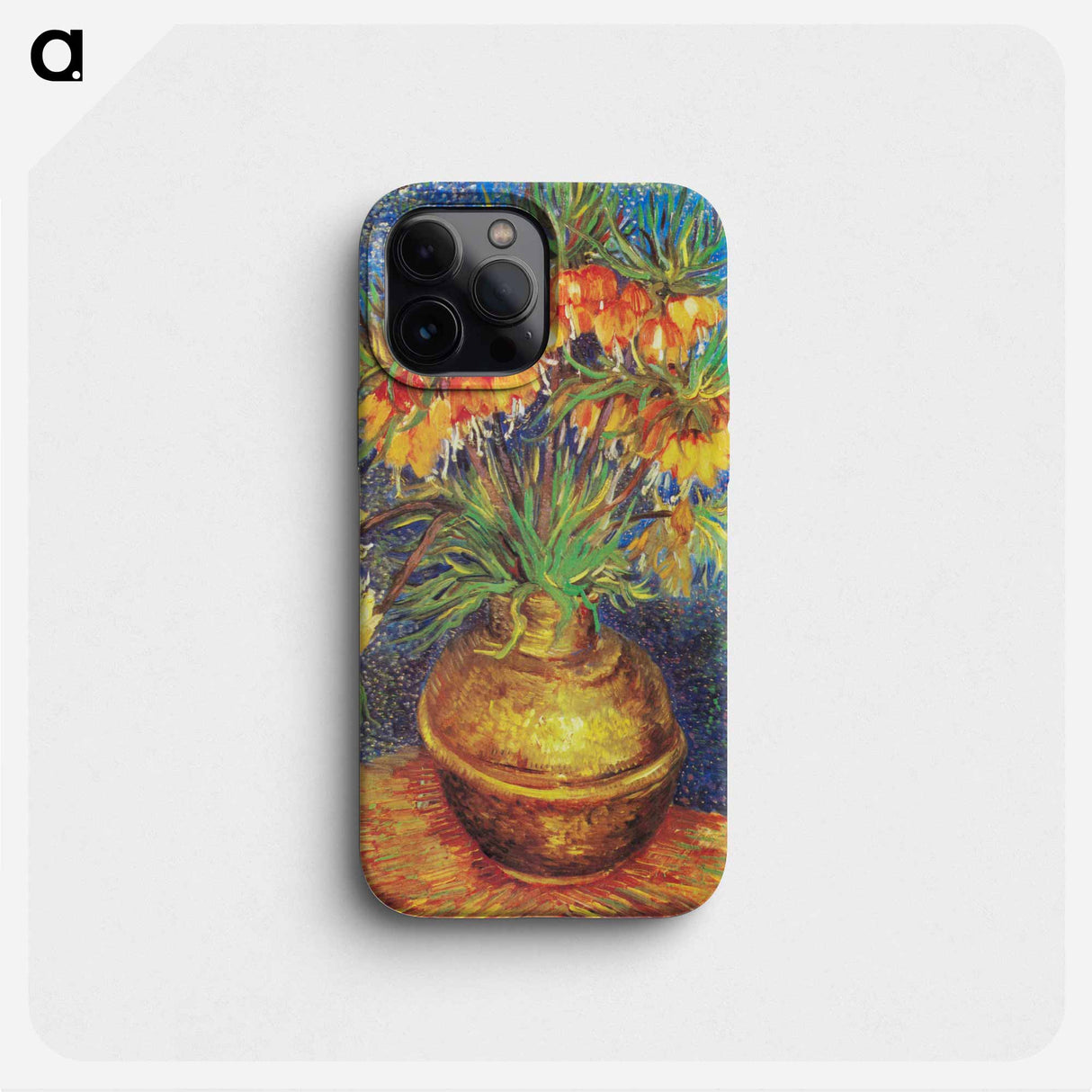 Imperial Fritillaries in a Copper Vase - フィンセント ファン ゴッホ Phone Case.