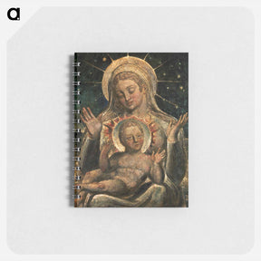 アートメモ帳-Virgin and Child - ウィリアム ブレイク Memo.