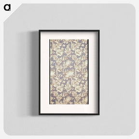 アートポスター-Wallpaper Sheet from a Set of Ten Wallpaper Sheets - ウィリアム モリス Poster.