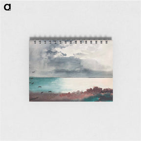 アートメモ帳-Breaking Storm, Coast of Maine - ウィンスロー ホーマー Memo.