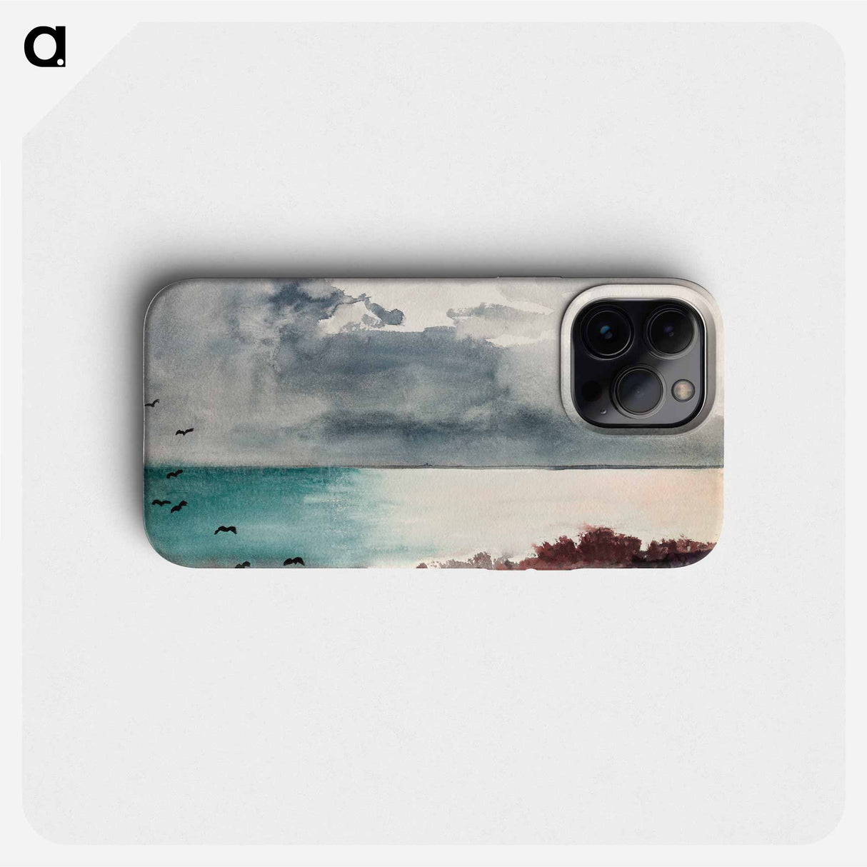 Breaking Storm, Coast of Maine - Winslow Homer Phone Case.