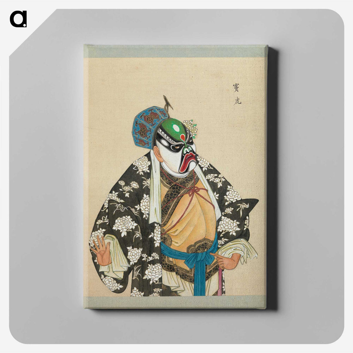 1-34_100-Portraits-of-Peking-Opera-Characters_canvas